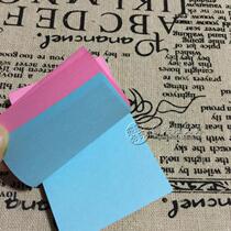 Wenqi 2003 note sticker 2*3 four-layer color core notice sticker Color N-time sticker Notice sticker Business sticker