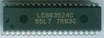 Digital accessories original disassembly TV CPU chip LC863524C-55L7 assembly machine IC integrated circuit