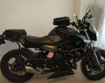 Applicable to spring breeze NK650 motorcycle navigation fuel tank bag mobile phone bag with adapter side box waterproof quick removal