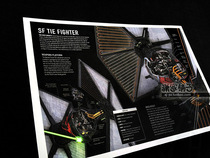 Star Wars Starwars TIE Fighter Empire Fighter Ship Ship Ship Poster Decorative Painting