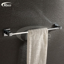 Export German all-copper single-rod towel rack single-layer towel toilet Bathroom Toilet Toilet