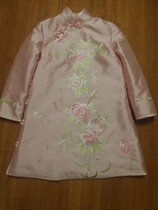  Spring and Autumn Liu Yuyi small coat Republic of China style modified cheongsam Autumn and winter silk Tang suit hand embroidered cotton coat