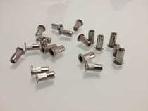 Stainless steel flat head column grain lengthened riveting nut M4 1000 parts large from excellent pull riveting nut