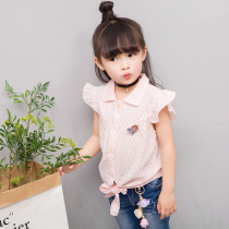 New Childrens Baby Short Sleeve Shirt New Childrens Girls Baby Infant Casual Baby Town in Summer
