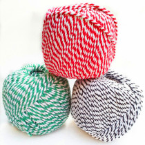 Crab rope new material plus white Green White Red White Black and white bleached hairy crab packaging crab cotton thread special rope