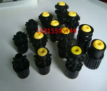 Plastic double sprocket Single sprocket Plastic gear Round belt end cap Multi-wedge belt Plastic cover Roller sprocket accessories