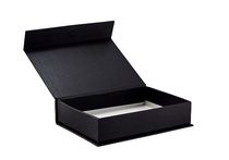 Medium and high-grade book box flip box cardboard box magnetic buckle paper box custom