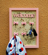 French stunning porch coat rack key adhesive hook creative wooden hanger Wall hanger room decoration wall hanging