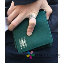 Japan PORTER EDIFICE Short wallet new cooperation Limited Bull Leather Male and female General Senior