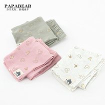 (Clearance) girls printed Capri pants leggings cotton Korean version of childrens baby cute cartoon pattern