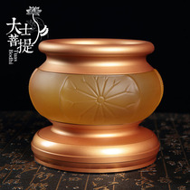 Pure copper lotus luxury furnace in Lilu furnace in Taiwan for Falan incense furnace incense furnace