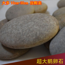 Large cobblestone oversized painting landscape stone geomery pebble painting barbecue turtle Table 10-30cm