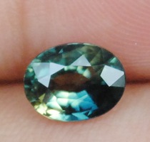 Colorful natural sapphire bare stone good fire color vvs grade lj1104 can be customized ring