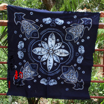 Ethnic style Yunnan Dali Bai nationality characteristic handmade tie-dyed cloth Tea Room bar tablecloth special price