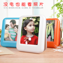 Nine-thousand-year photo frame creative table simple custom fresh style photo frame frame frame frame photo frame double-sided photo frame protective film Multi-Function 5-inch home photo frame decorative frame