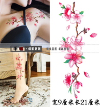 Tattoo sticker decals photo studio costume photo photography props art photo stickers peach blossom