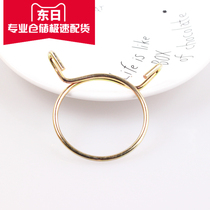 Dongri large single ear wire spring clamp Color zinc plated tubing retainer clip clip 40 50 60 70mm