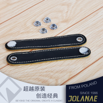 Custom 48 60 80 96 120 bass black cowhide accordion bellows buckle