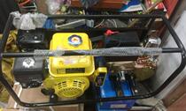 Stretcher type Olsen three-cylinder plunger pump gasoline engine electric start sprayer Motor water pump integrated machine