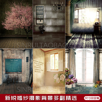 Han Style New Wedding Dress Background Cloth for Children Write a True Photography Theme Photography Background Paper Photograph Floor Photo Gallery