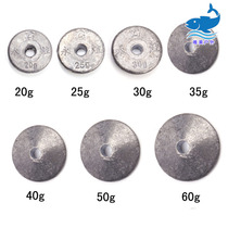 Flap LEAD FLAP HOOK LEAD PENDANT SEA ROD LEAD PENDANT BULLET HOLLOW THROUGH HEART REPLICA HOOK LEAD PENDANT FISHING GEAR SMALL ACCESSORIES 100g