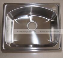 OEM Outlet Germany 304 Stainless Steel POSCO Kitchen Sink Wash Basin Bar BENCH SINGLE TANK