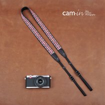 cam-in embroidery series professional camera back strap universal interface cam8449