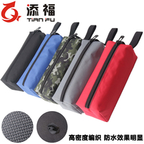 Tianfu kit small canvas thick parts bag multi-function waterproof storage bag repair electrical bag tapeenon cloth