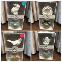 Japanese brand counter germ three-dimensional plaster rabbit flower aromatherapy indoor purification space essential oil fragrance