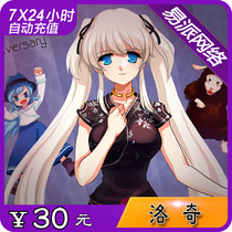 Rocky Point Card Century Tiancheng Point Carlodge 30 Yuan Rocky 30 Yuan 300 Point Official Automatic Recharge