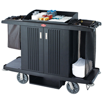 South plastic room service car Hotel three-story multi-function work car Hotel rooms high-grade cloth car towel