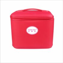 Mary Kay makeup box and makeup box will hand in hand to carry the storage box Nail toolbox large capacity beauty bag