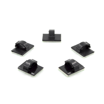 Car cloth buckle wire clip buried wire buckle wiring fixing seat paste type fixing wire device 6 sets