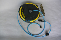 Haibao air drum automatic telescopic tube reel Winder car washing tool AIR reel 10 meters