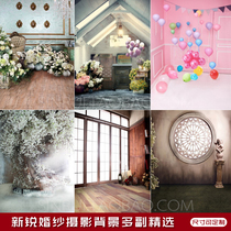 New 2022 Wedding Dress Photography Background Buu Style Shadow Photo Gallery Childrens Themed Real Photo Background Paper