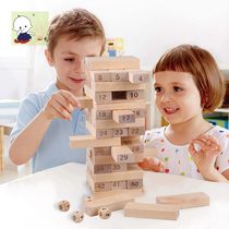 Large stacked music stacked high digital layered childrens toys baby intelligence drawing blocks adult board game