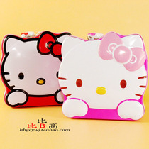 hello kitty Katie cat savings pot Korean creative children portable with lock deposit money pot 