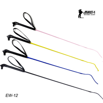  60cm Horse head handle Horse whip Children adult professional equestrian whip Training whip Horse riding whip Western giant