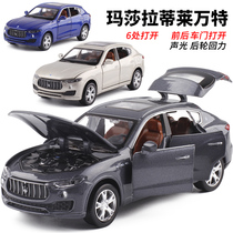 6 Open 1:32 Maserati Levante Maserati Levante SUV car model toys