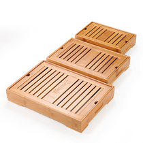 Tea set tea tray Tea Kung Fu drainage water storage drawer type tea tray Ke solid wood tea tray