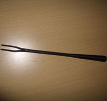 Pot cover pick iron pot fork blacksmith forging