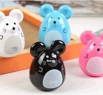 Able 0569 volumes of pen-knife right-hand Mickey Mouse turning pen knife Pencil Sharpeners Office Students Paring Knife