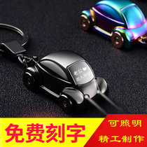 Car car key chain card digital brand code card Private custom custom BMW Volkswagen anti-loss digital pendant