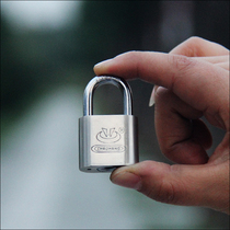 Ultra Row Atomic Lock Padlock padlock anti-prying imitation stainless steel small padlock Latch Warehouse Dorm Outdoor Padlock