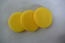 Car waxing sponge press edge polishing waxing sponge Palm sponge round small sponge in a bag of 20
