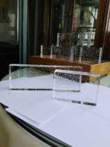 Custom bubble solid glass brick Fine grinding crystal brick frosted corrugated entrance partition wall 200×100×50