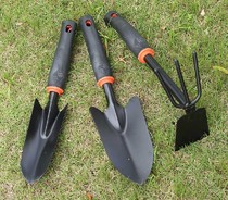Large gardening tool set set flower shovel Harrow hoe seedling shovel flower planting vegetable garden tools three-piece set