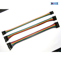 DTool] Dupont line 2 54MM row hole to single hole 2P 4P 6P 8P 10P hole to single hole Dupont line