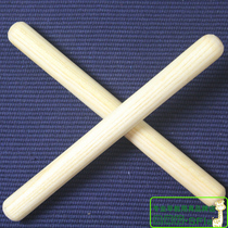 Wooden percussion stick Kindergarten childrens Orff professional percussion teaching aids Early education log rhythm stick
