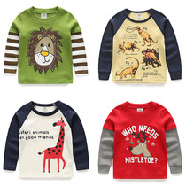 2022 Spring loaded boy girl clothes baby girl long sleeve T-shirt with undershirt jh-0011